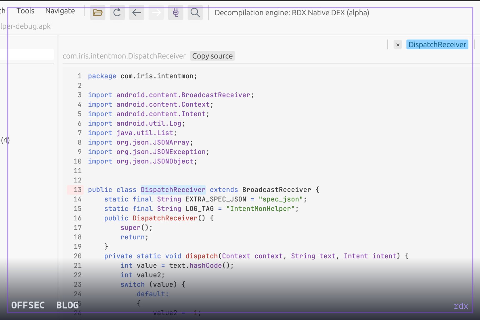 Inside rdx: a native Rust engine that turns APK and DEX files into readable Java