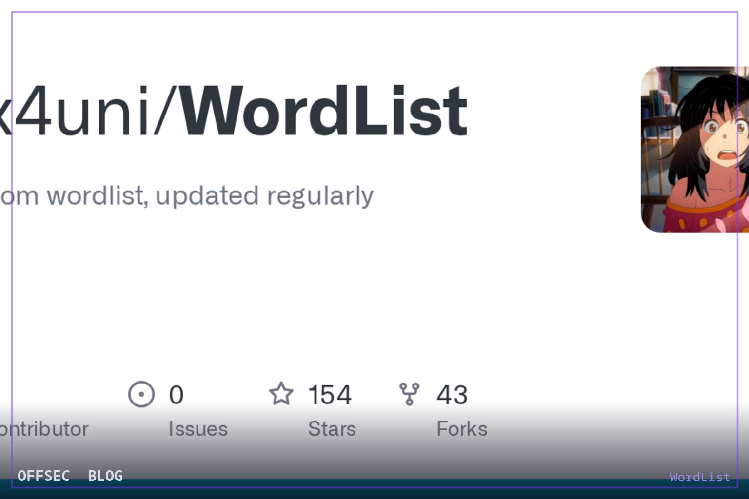 WordList for building custom fuzzing and recon dictionaries from real target data