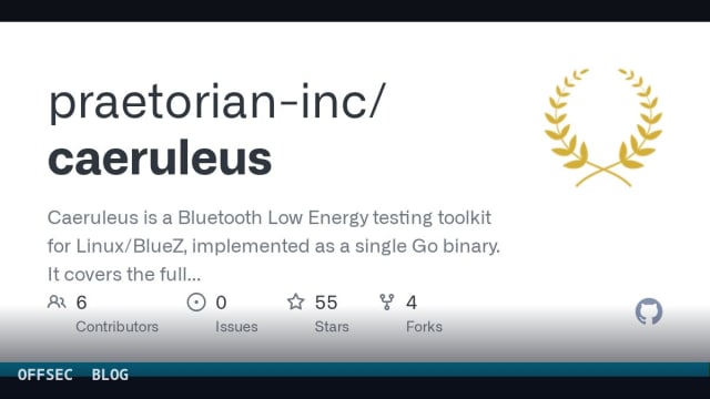 Consolidating BLE assessments into one binary with caeruleus