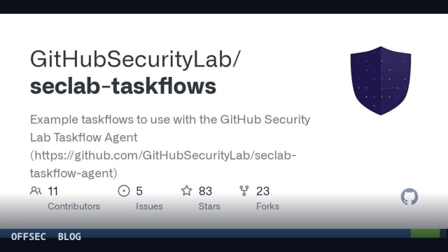 Automating AI-assisted code auditing with seclab-taskflows