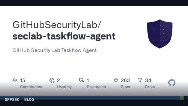 Automating AI-assisted code audits with seclab-taskflow-agent
