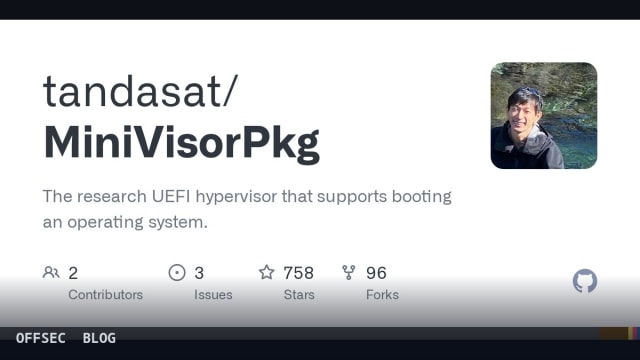 Inside MiniVisorPkg: a UEFI hypervisor that boots your OS under observation