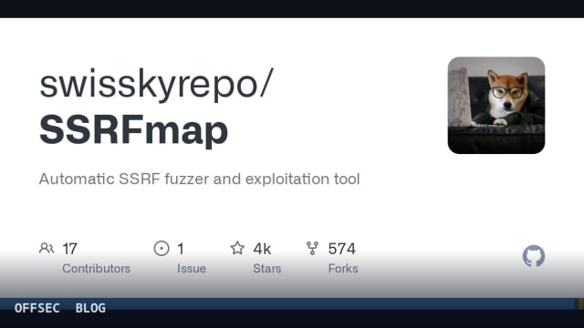 SSRFmap for automated server-side request forgery discovery and internal service testing