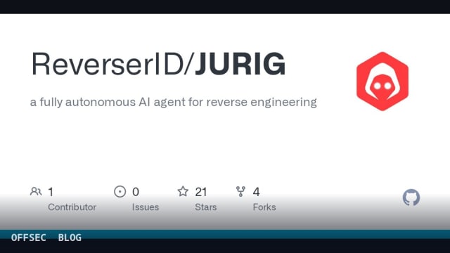 JURIG for autonomous reverse engineering analysis
