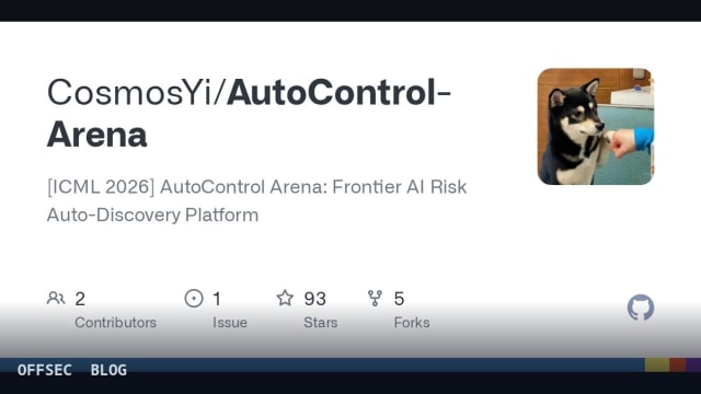 AutoControl Arena for automated frontier AI risk evaluation