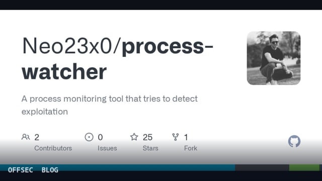 Watching service child processes with process-watcher