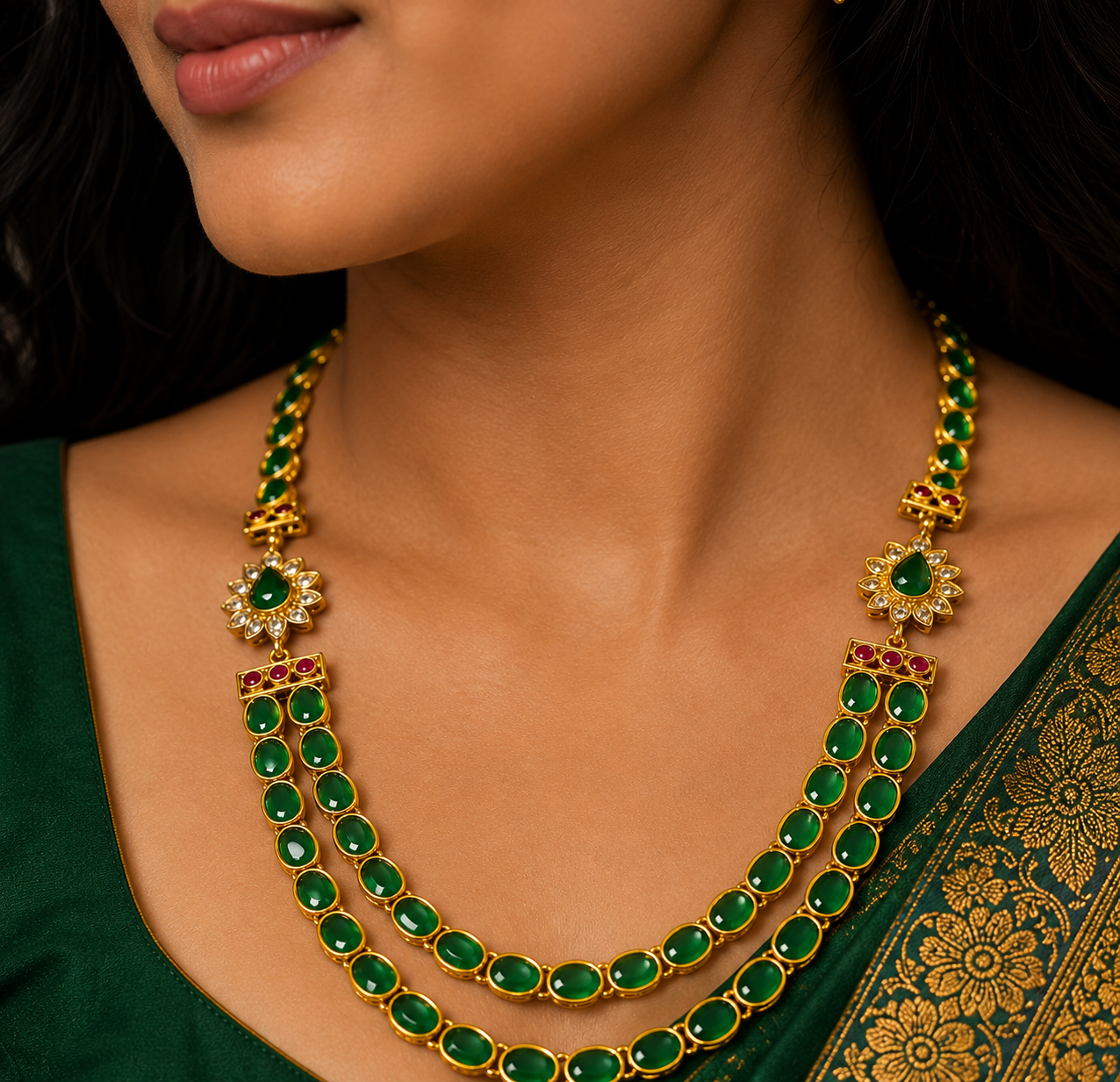 party wear necklace - view 3