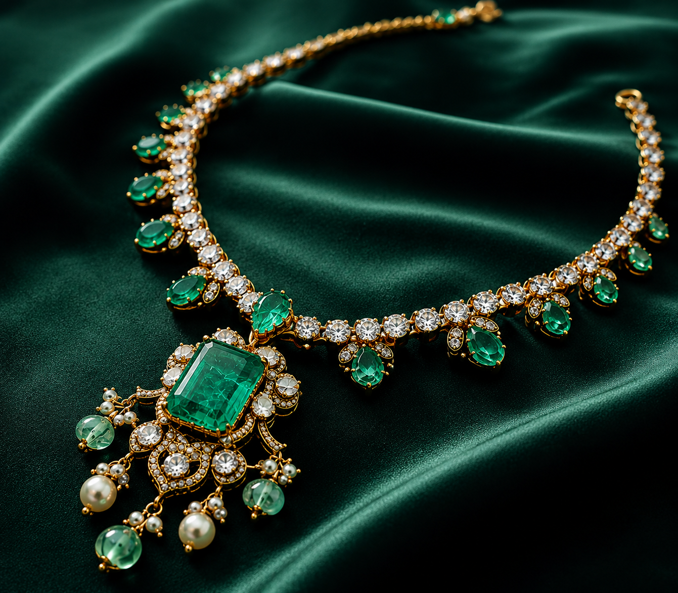 wedding necklace - view 2