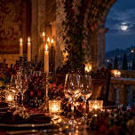 Moonlit Gothic Banquet Hall