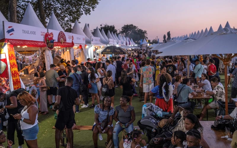 Village International de la Gastronomie international food festival in Paris