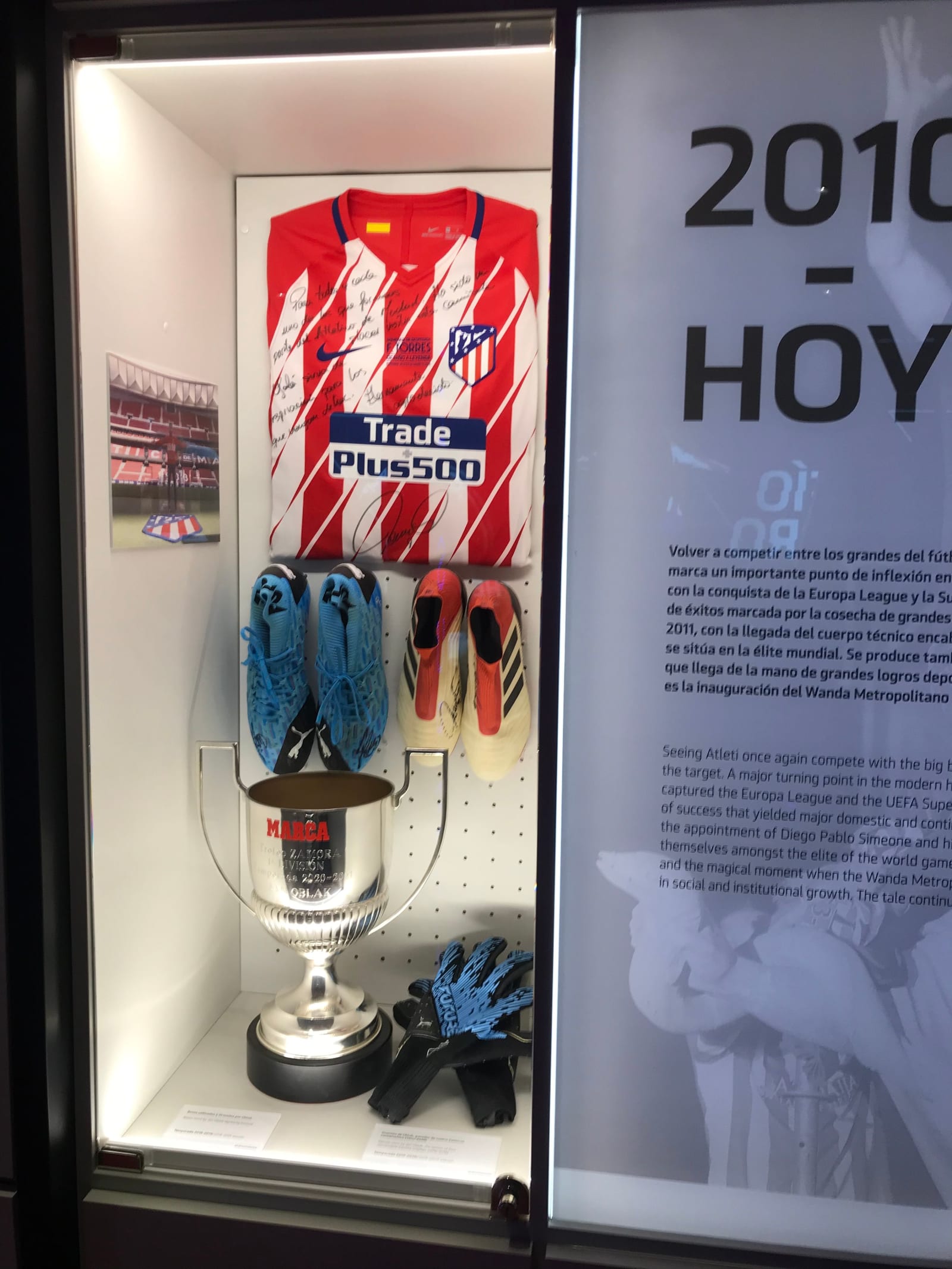 Atletico Madrid Stadium Tour