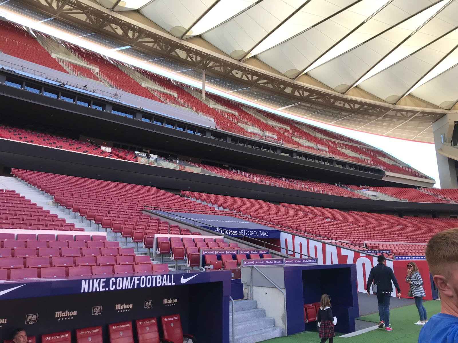 Atletico Madrid Stadium Tour
