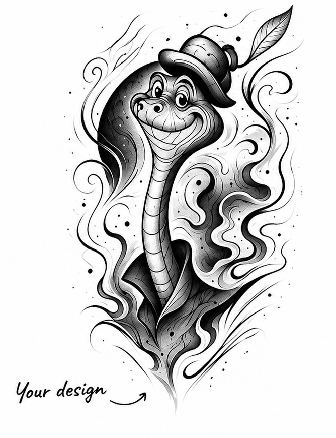 Generated tattoo design