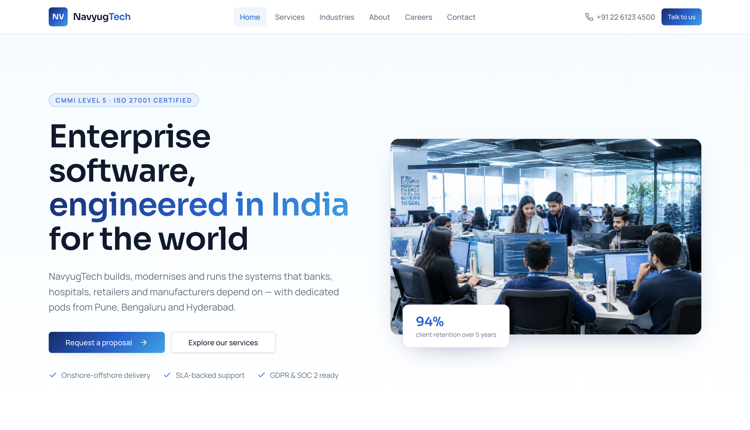 Ignite Services Hub - IT Service Company Showcase