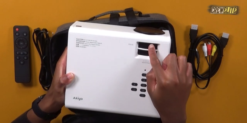 AKIYO O7 Projector Cleaning Video 