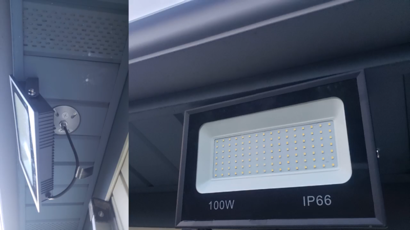 Olafus 100w led flood light deals