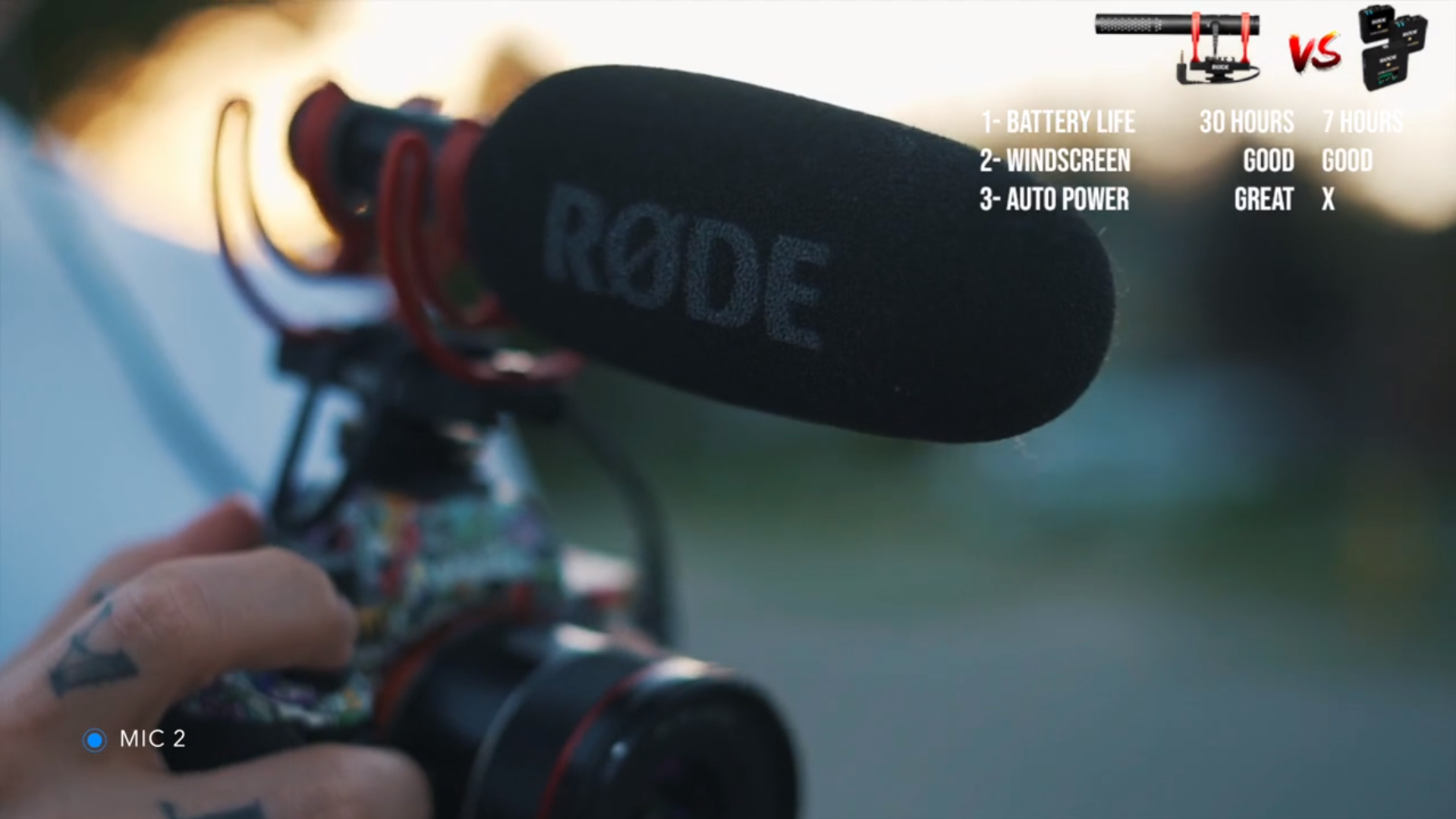 Rode VideoMic NTG vs Rode Wireless Go II Which Microphone is better
