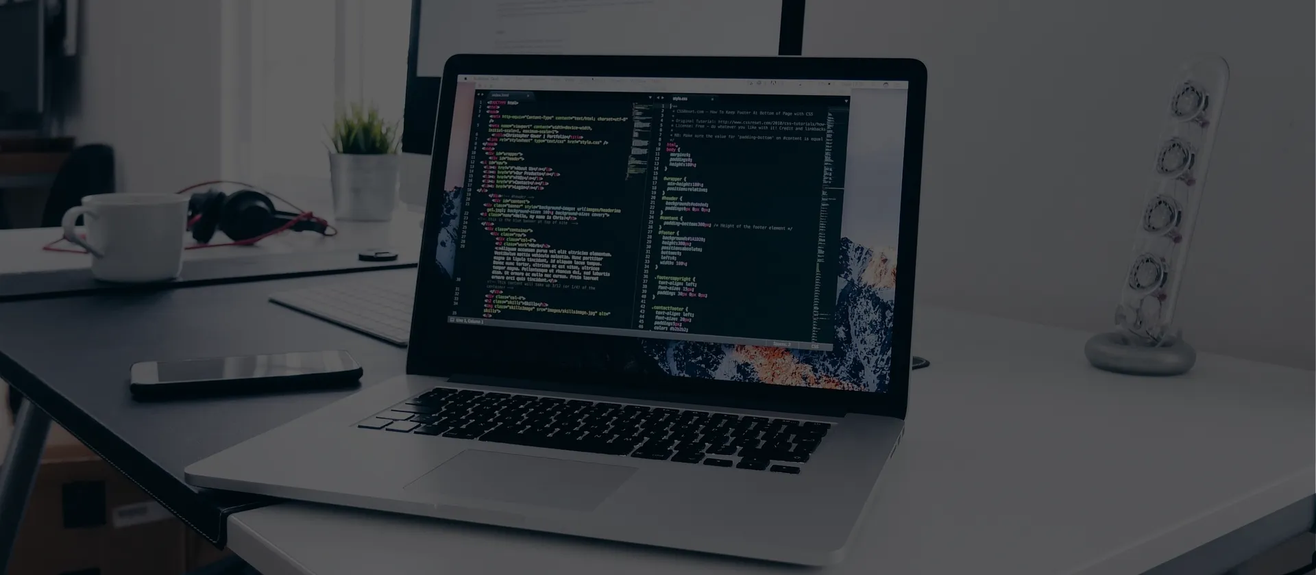 Modern technology background