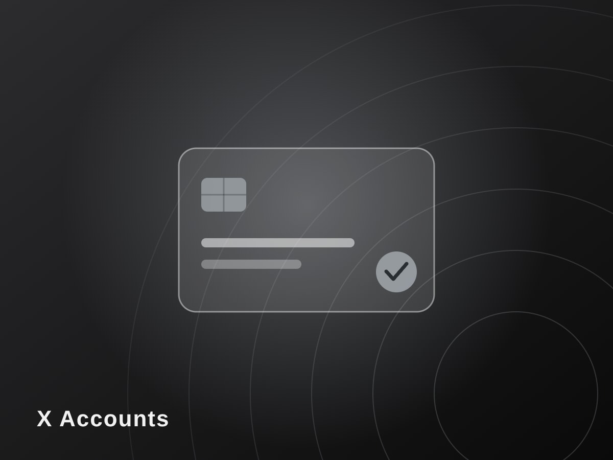 X Account — EU region