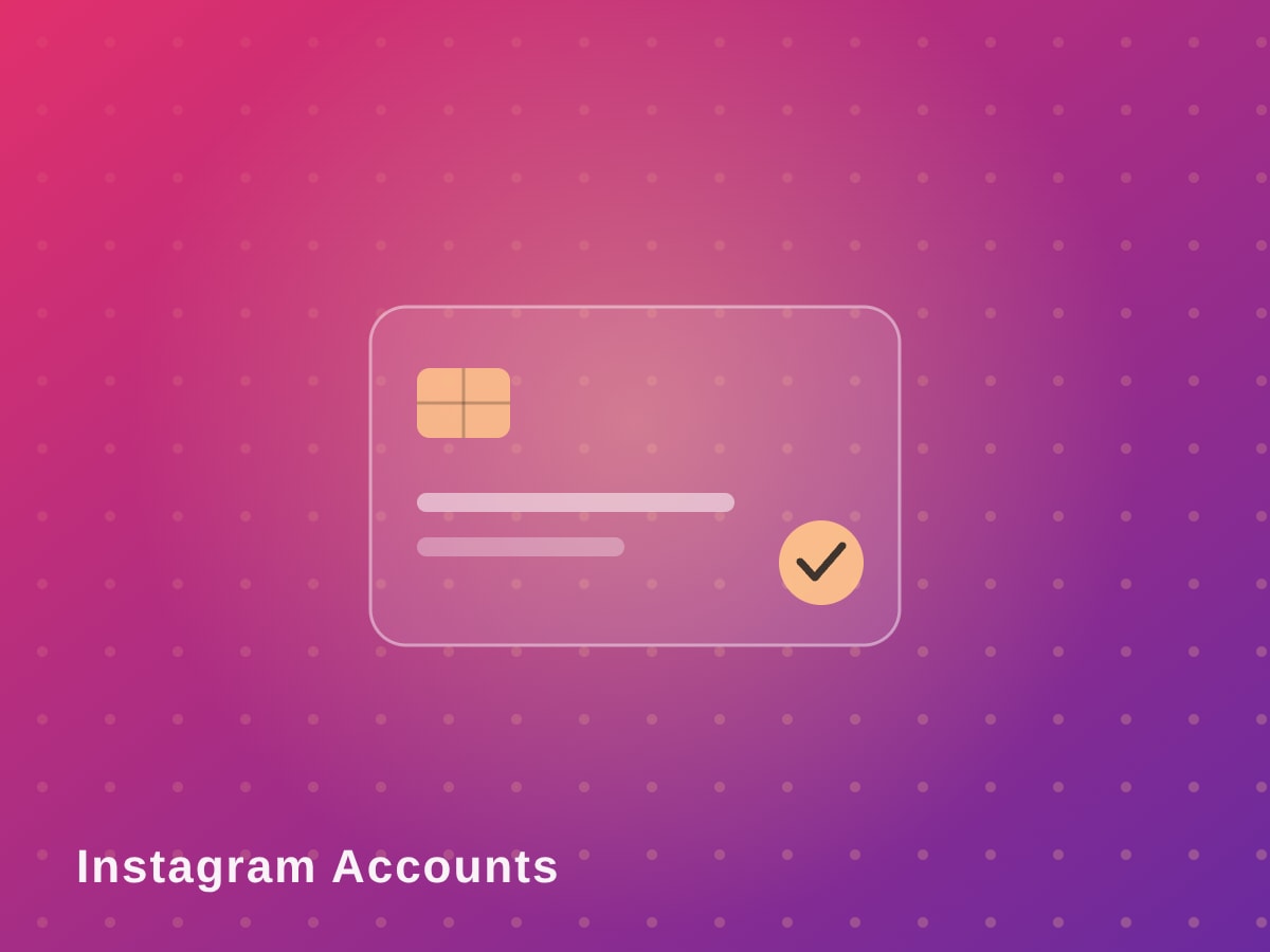 Instagram Account — Phone verified