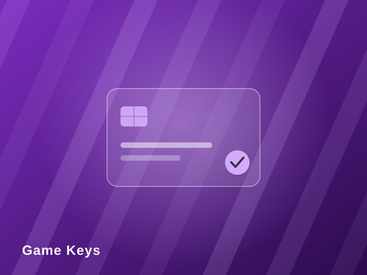 Game Key — With recovery
