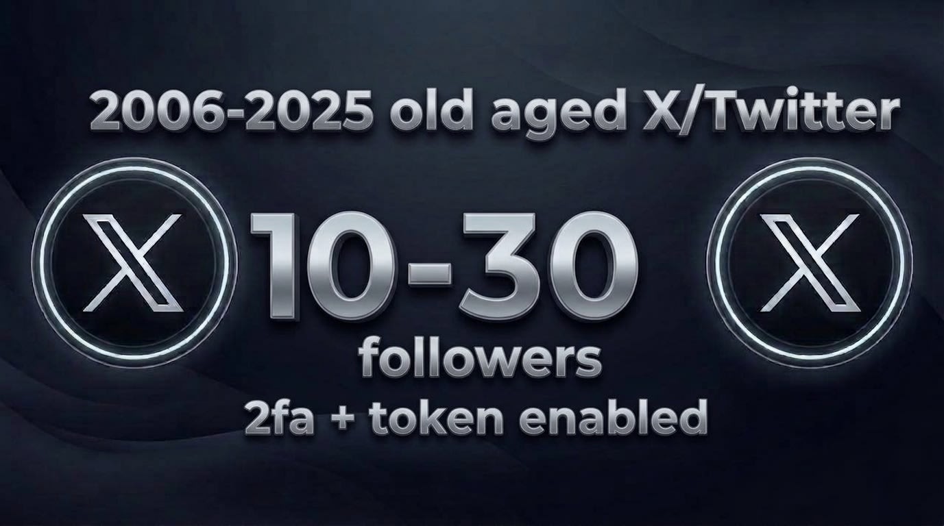 X/Twitter-2006-2026-10-30 Real followers +Hotmail+ auth_to-ken + 2fa