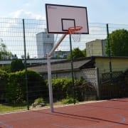 Basketstolpe galvanisert