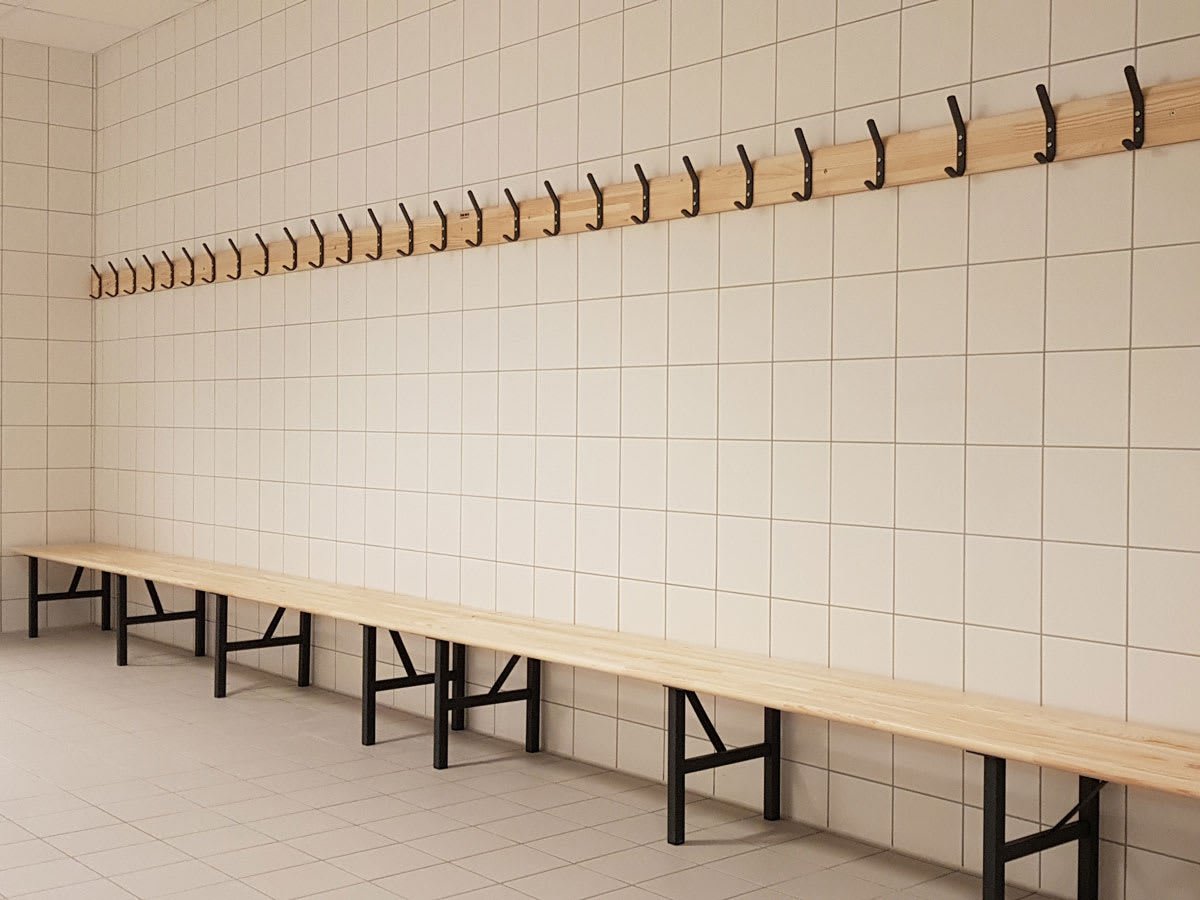 Landøya skole - Garderobe