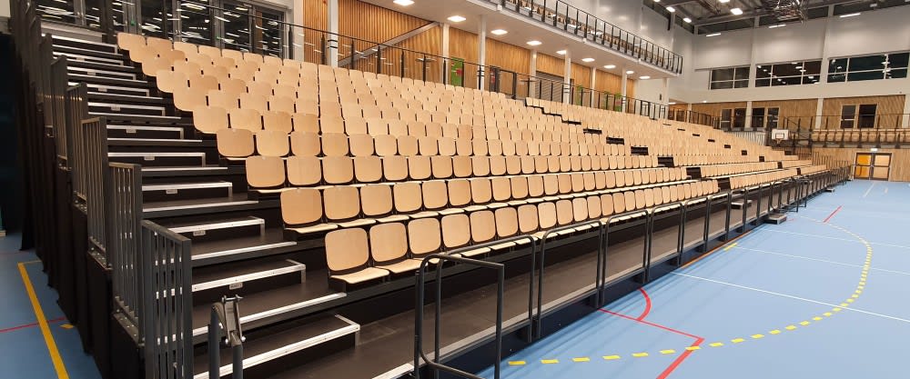 Teleskoptribune Volda Campus Arena