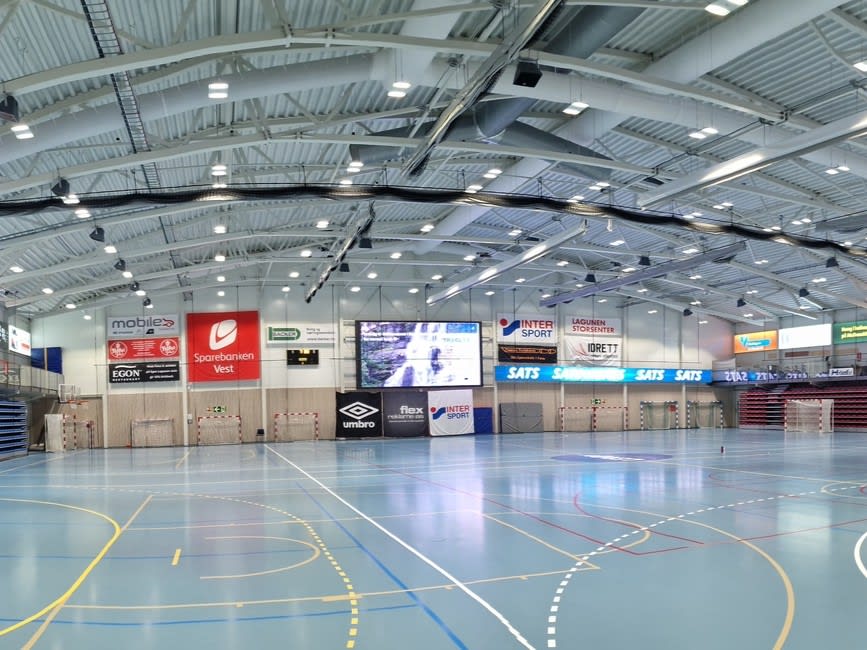 Fana Arena - utstyr og innredning