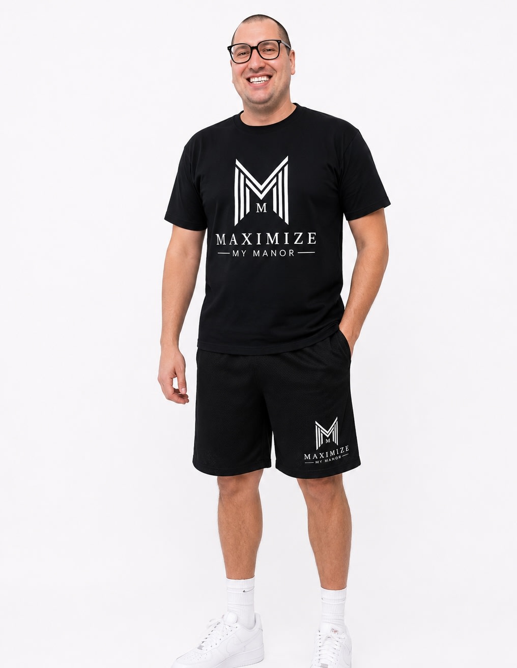 Maximize My Manor Performance Mesh Unisex Shorts thumbnail 2