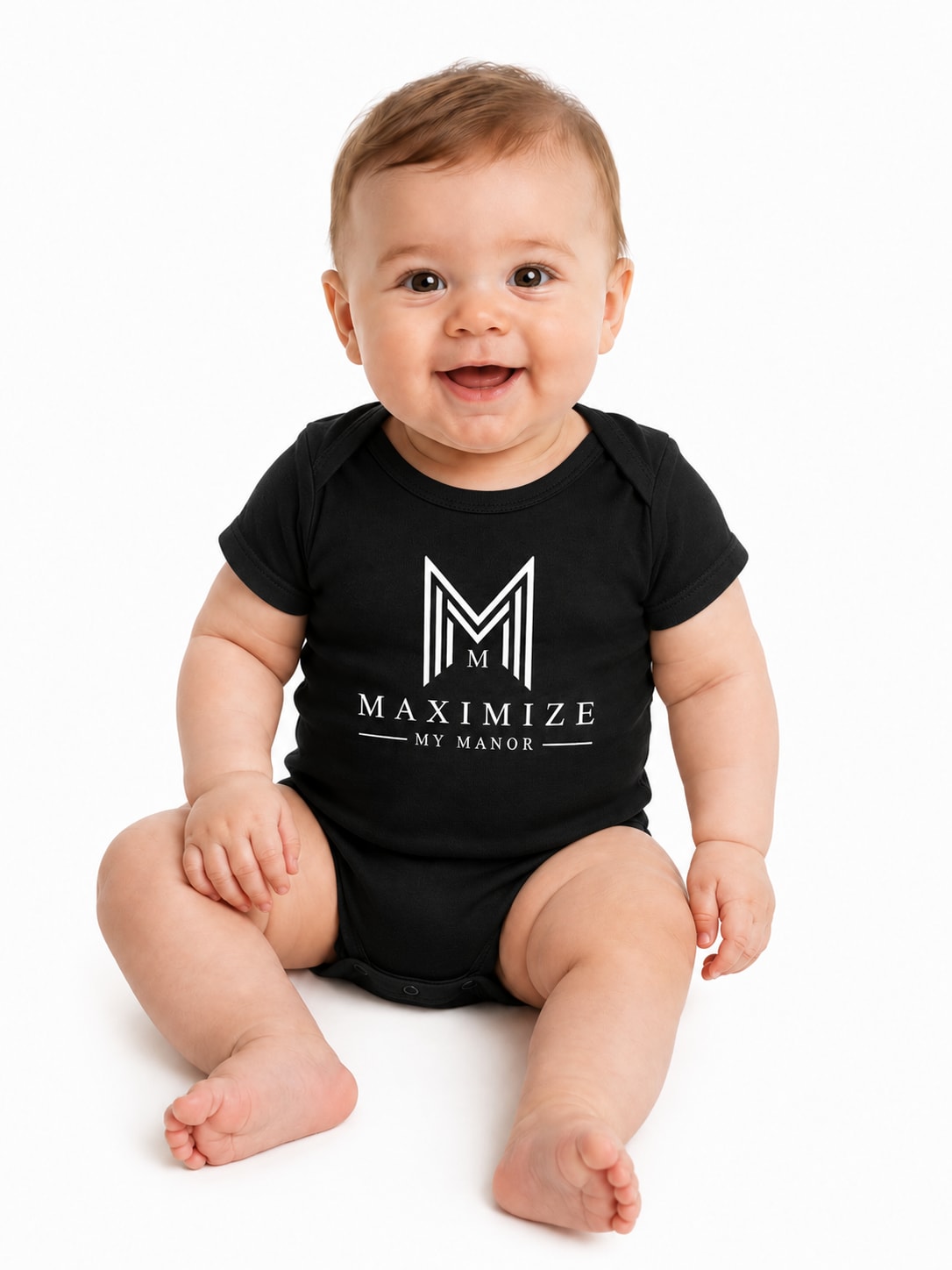 Maximize My Manor  Baby Onesie