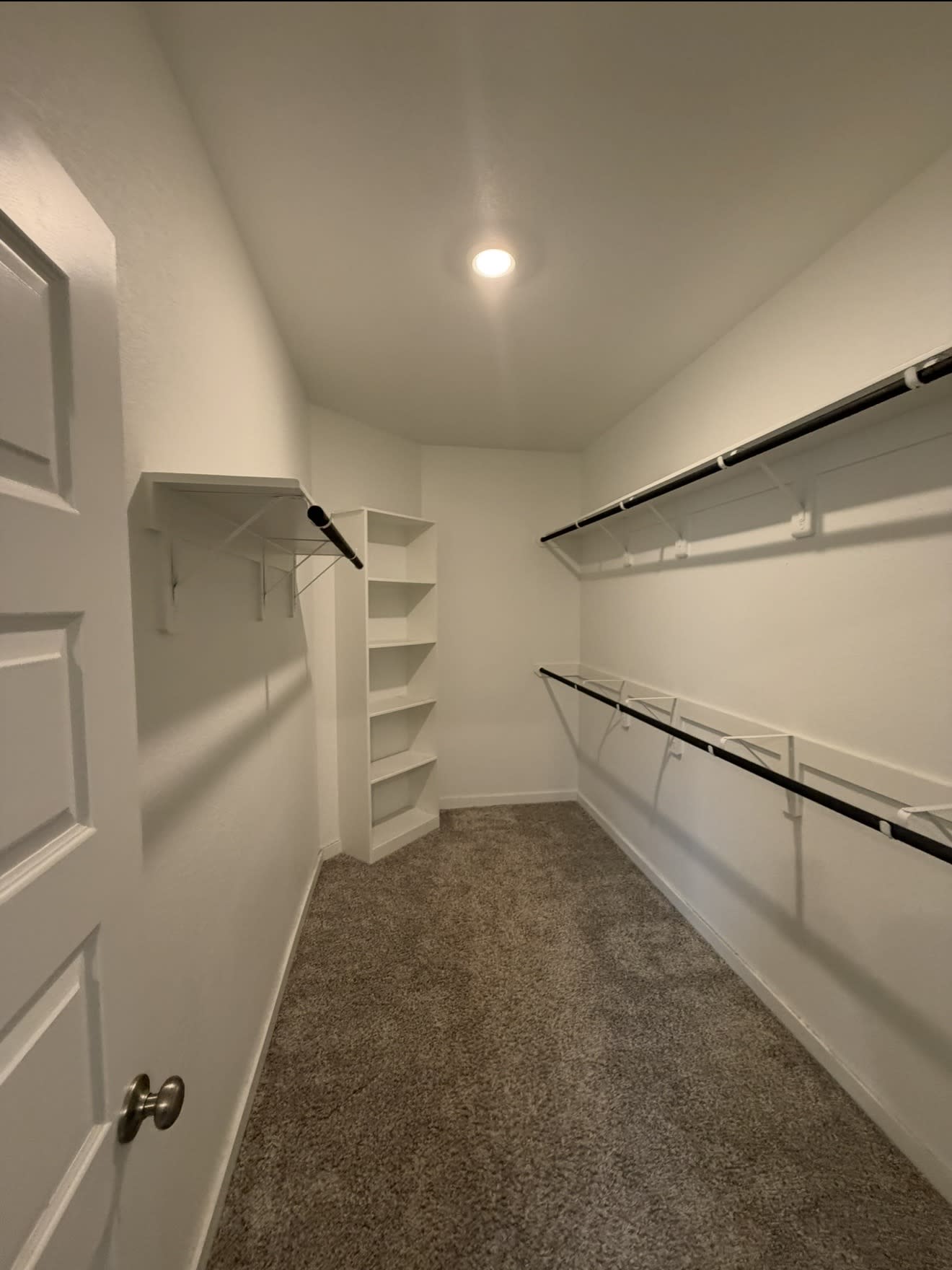 His & Her Evening Mode Closet — before