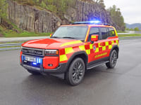 Fremskutt enhet på Toyota LandCruiser til Hå brannvesen