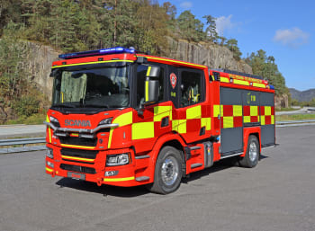 CBRNE bil med elektrisk markise til Oslo
