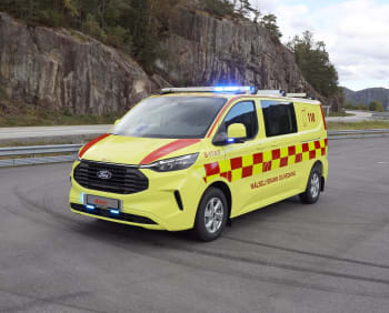 Feierbil på Ford Transit til Målselv
