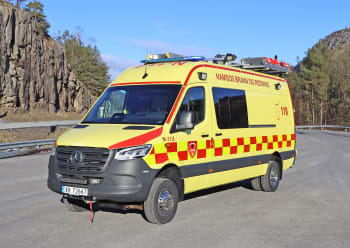 Fremskutt enhet med Rosenbauer CUTTEX skjæreslokker til Leka