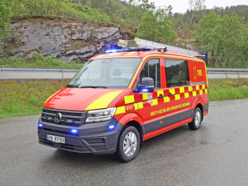 Røykdykkerbil på VW Crafter til Midt-Hedmark