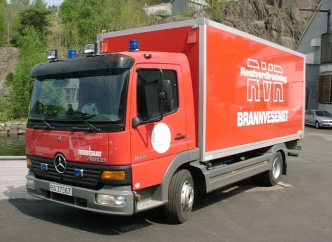 RVR bil på MB817 4x2