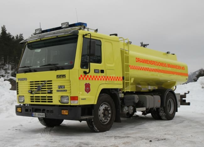 Tankbil GTLF 9000 på brukt VOLVLO FL12 4x2, 380 hk