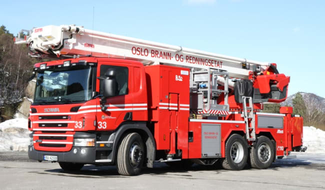 Metz Brannlift levert til Oslo Brann- og redningsetat