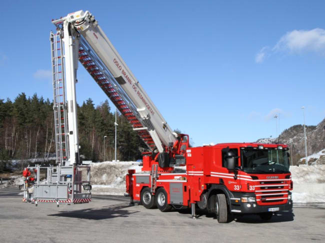 Metz Brannlift levert til Oslo Brann- og redningsetat