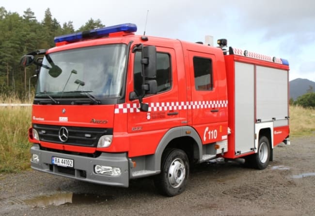 Vi gratulerer Gulen og Masfjorden Brann og Redning med kompakt brannbil klasse C1