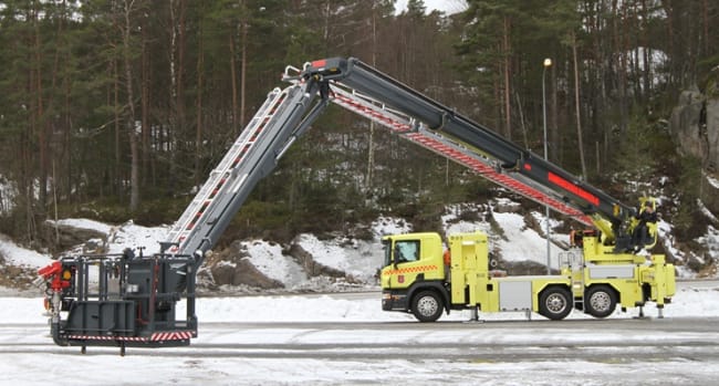 Metz B32 Brannlift levert til Drammensregionens Brannvesen