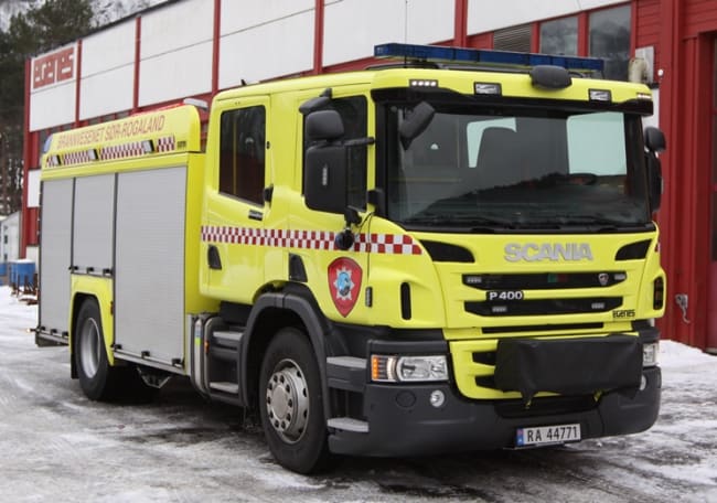 Brannvesenet Sør-Rogaland har fått sin sjette Egenes brannbil på Scania chassis