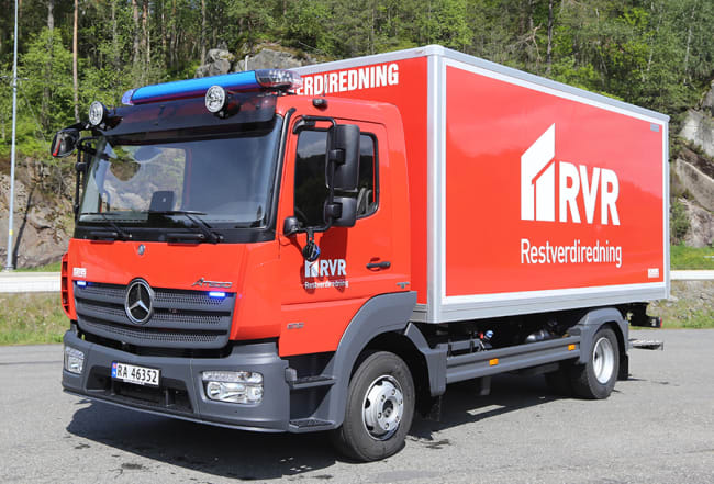 RVR-bil levert til FNO for plassering hos Skien Brannvesen