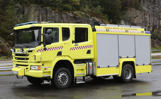 Vi gratulerer Namdal brann- og redningsvesen med ny brannbil plassert i Grong