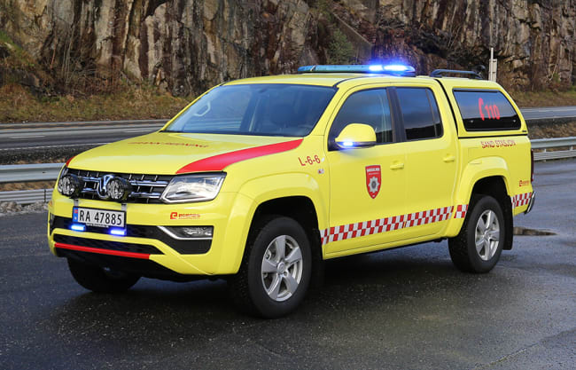 Fremskutt enhet med UHPS® slokkeanlegg til Haugaland - Suldal