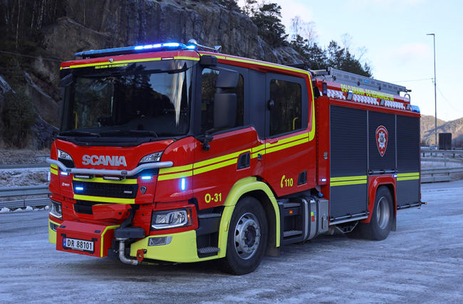 Første brannbilleveranse i 2021 gikk til vår gode kunde Oslo brann- og redningstat (OBRE)