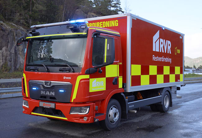 RVR-bil levert til Finans Norge Forsikringsdrift for plassering i Molde
